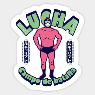 LUCHA#51 Sticker